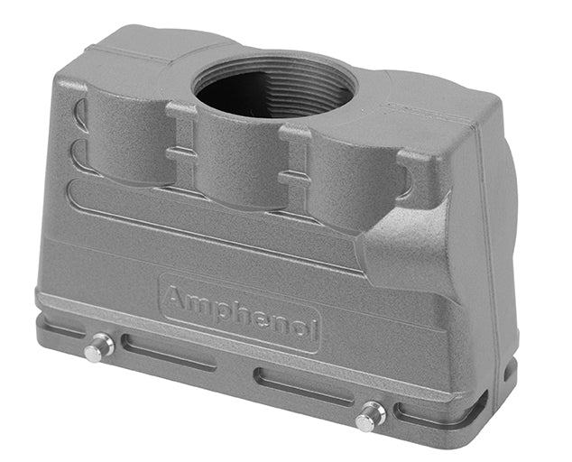 C146 11R024 600 8 Top entryd. Conductive surface with standard locking levers. High attenuation. Same dimensions as standard housings. Comparable Part No. 19628240427