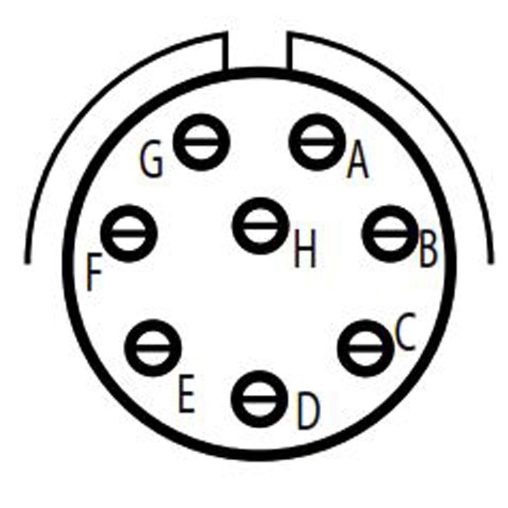 D38999/26ZC8SE Straight Plug