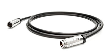 CA091 60 4300 005 AISG RET Cable Assembly with IP68 straight male / female cable connectors, 5 meter, PE cable, 8 pin interface, 5 loaded contacts