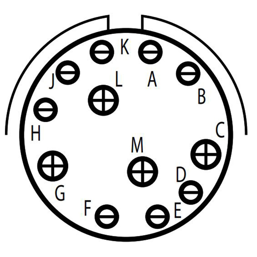 D38999/20FD97SD Square Flange Receptacle