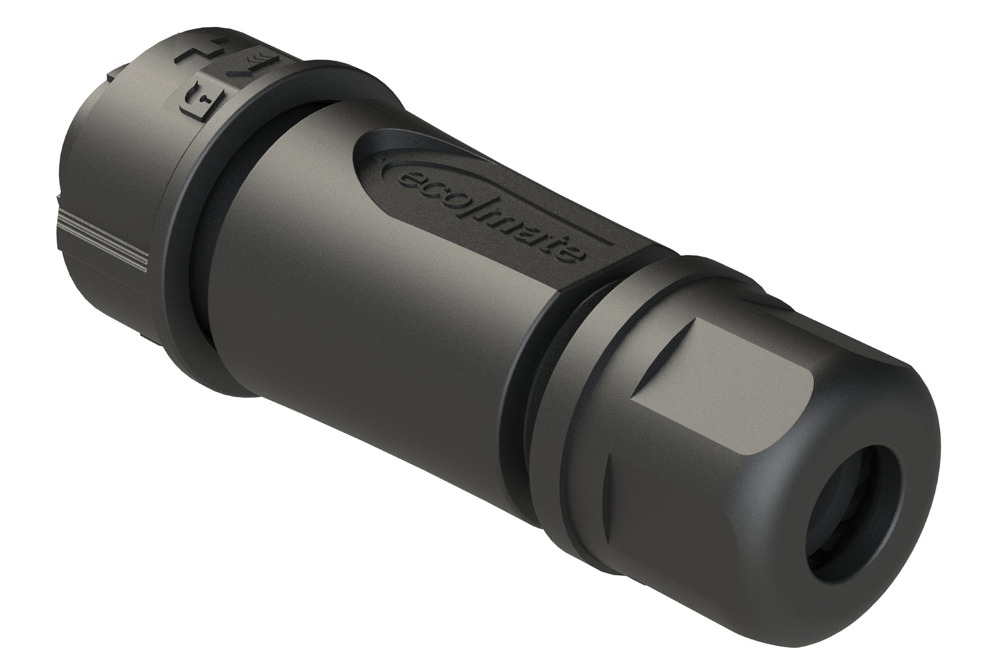 FLS6BS10N2S03 Plug, 4 (2+2) Position, Female, Shell Size 10, Back Shell, Cable OD Range 4.0~8.8mm, Auto-Lock