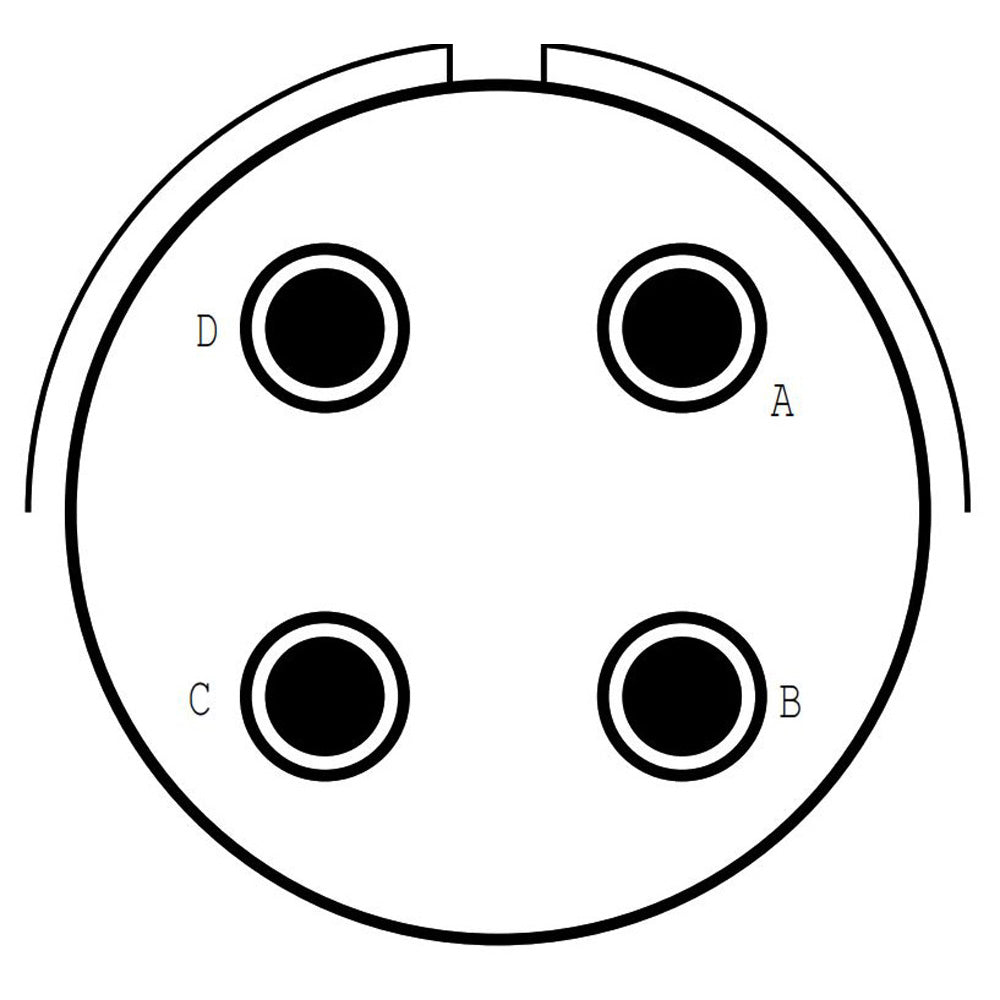 D38999/20FG75PE Square Flange Receptacle