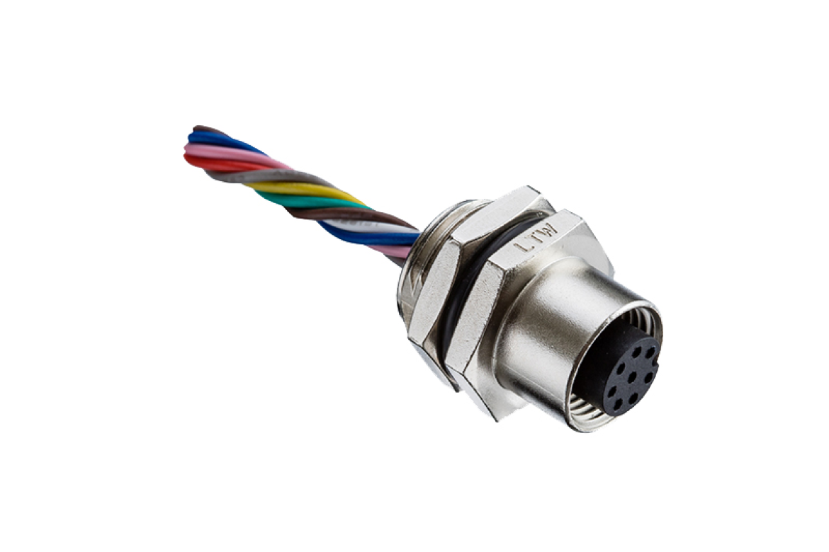 M12A-12PFFS-SH8CA0 Metric Circular Connector