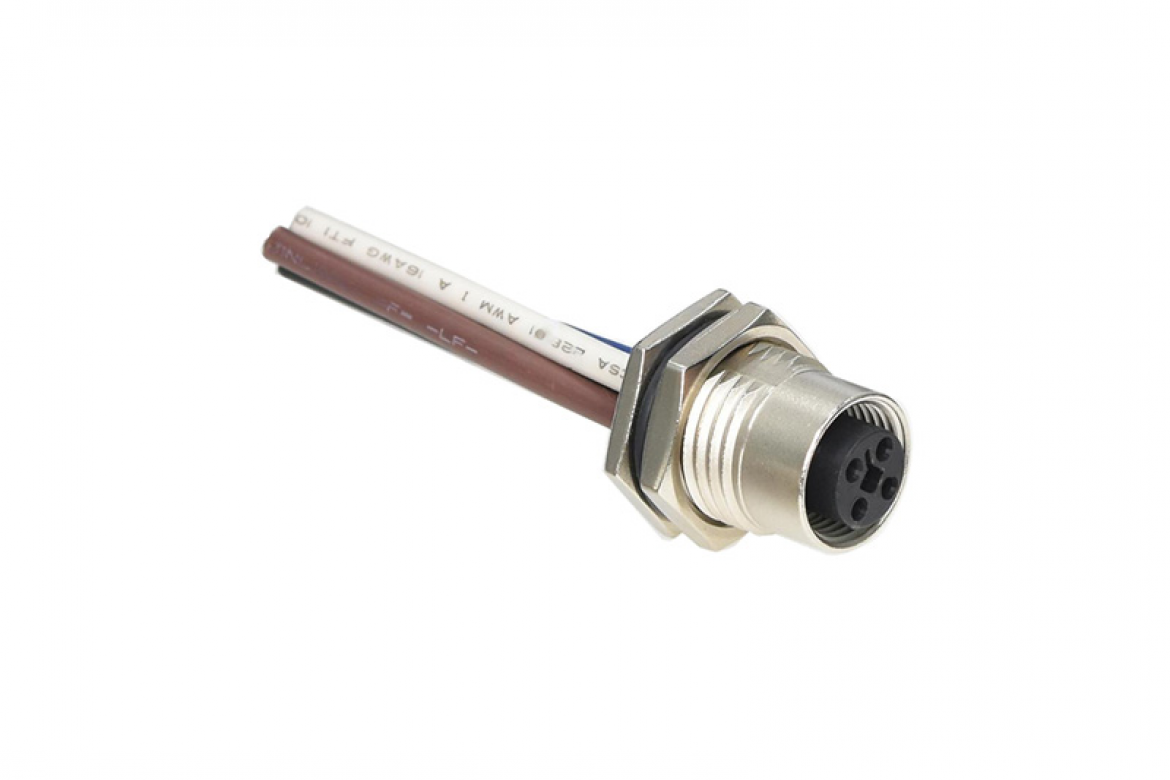 M12T-04PFFS-SF8C15 Metric Circular Connector