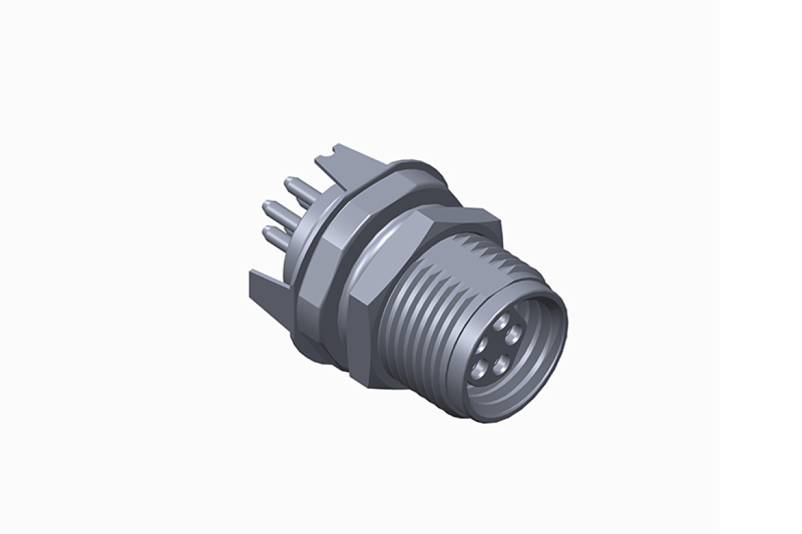 M8-08PFFP-SF8001 Metric Circular Connector