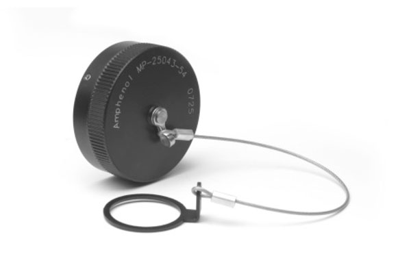 MP-25043-85L Dust Cap forM-4101 Series 85 Pin Connectors with RingTether