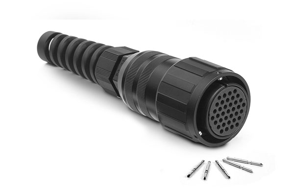 MP-4106-37S-C CABLE PLUG 37 SKT PG21 W/DUST CAP