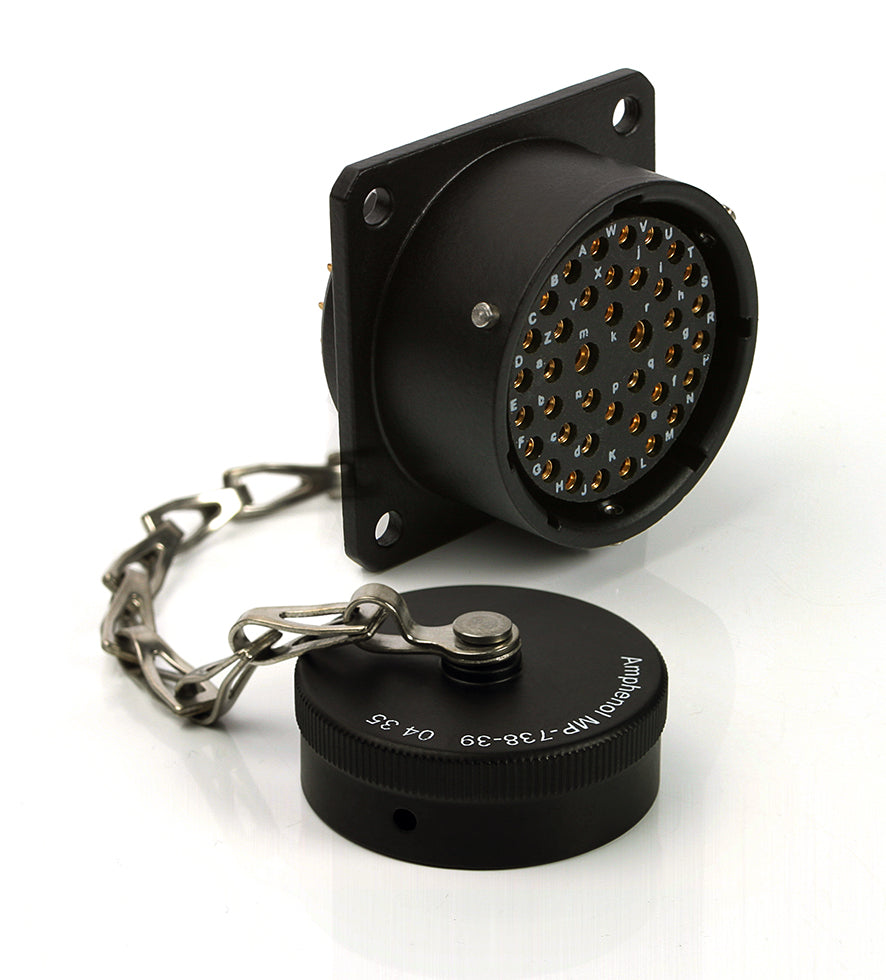 MP-6212-39S-C PANEL RECEPTACLE 39 SKT W/DUST CAP