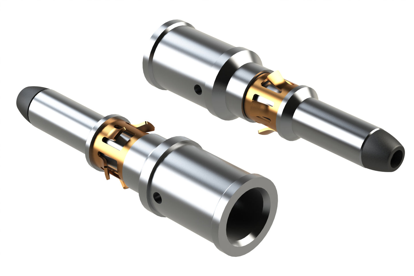 MP10A25S-8A 3.6mm Male Contact, Silver, Machined, Wire Range 8AWG. *Suitable only for 18-2 & 18-4 Connectors