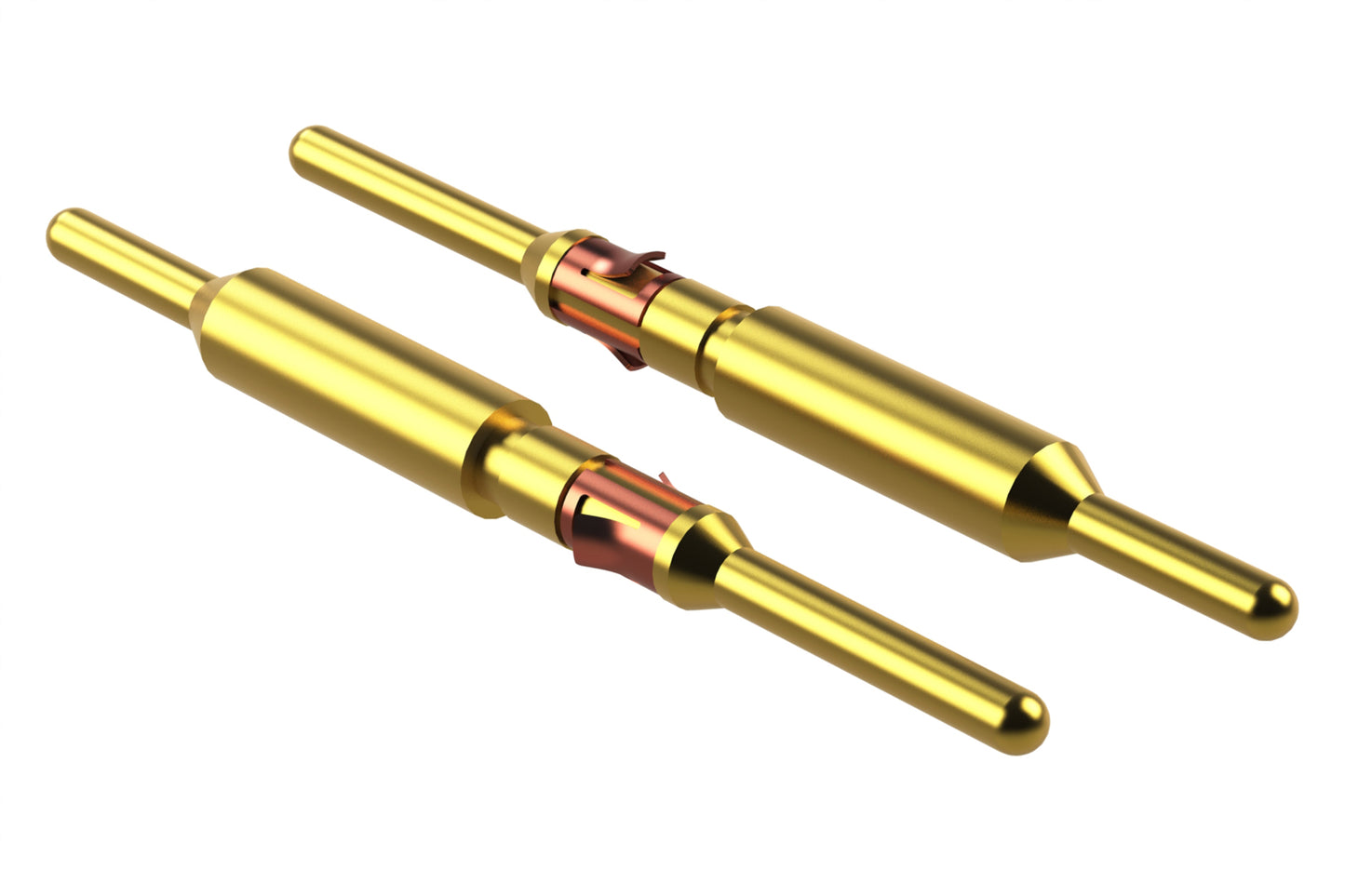 MP16M12E06F PCB Contact - Short Version, Gold Flash