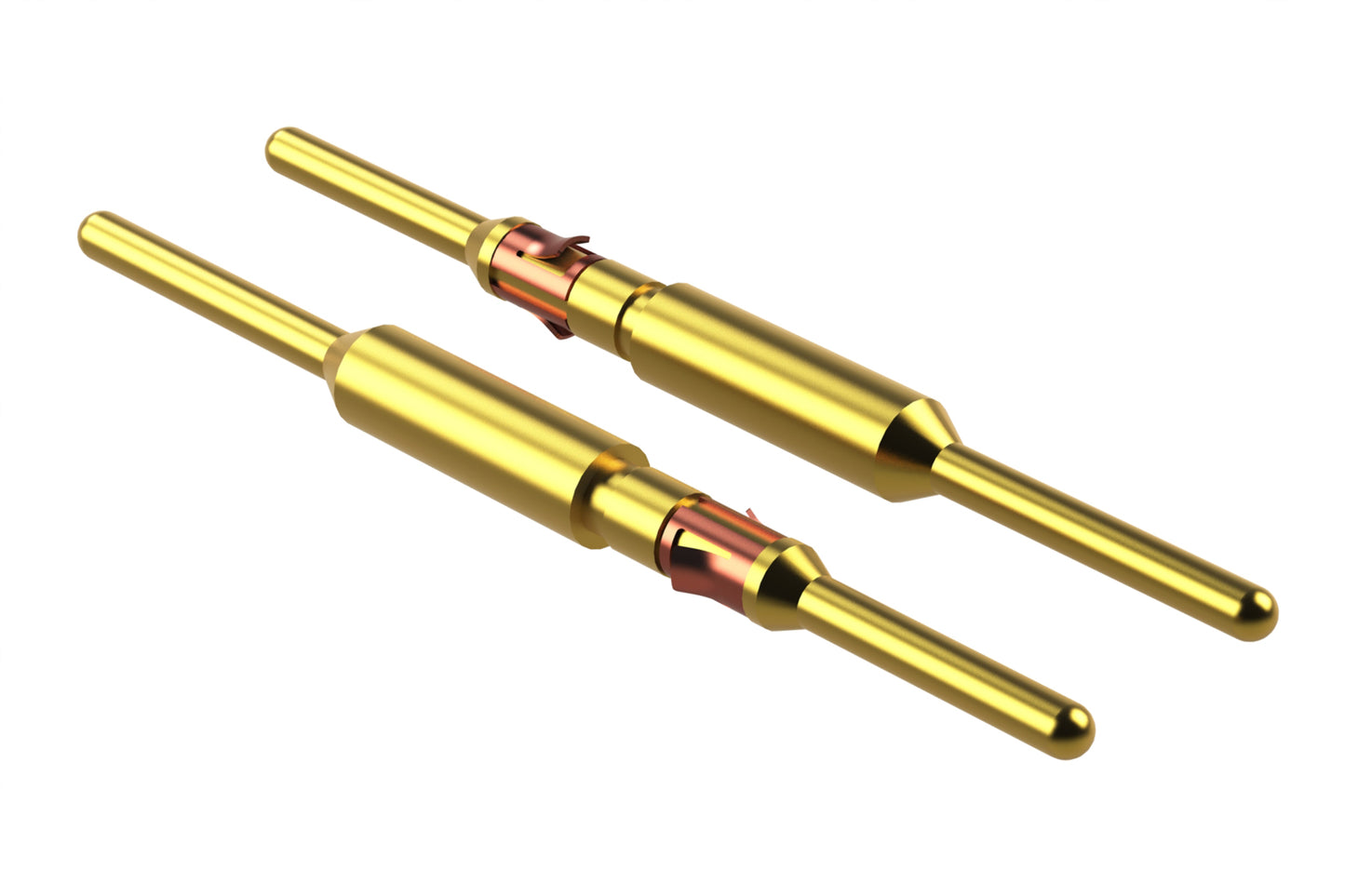 MP16M12E09G5 PCB Contact - Long Version, Gold 5µ"