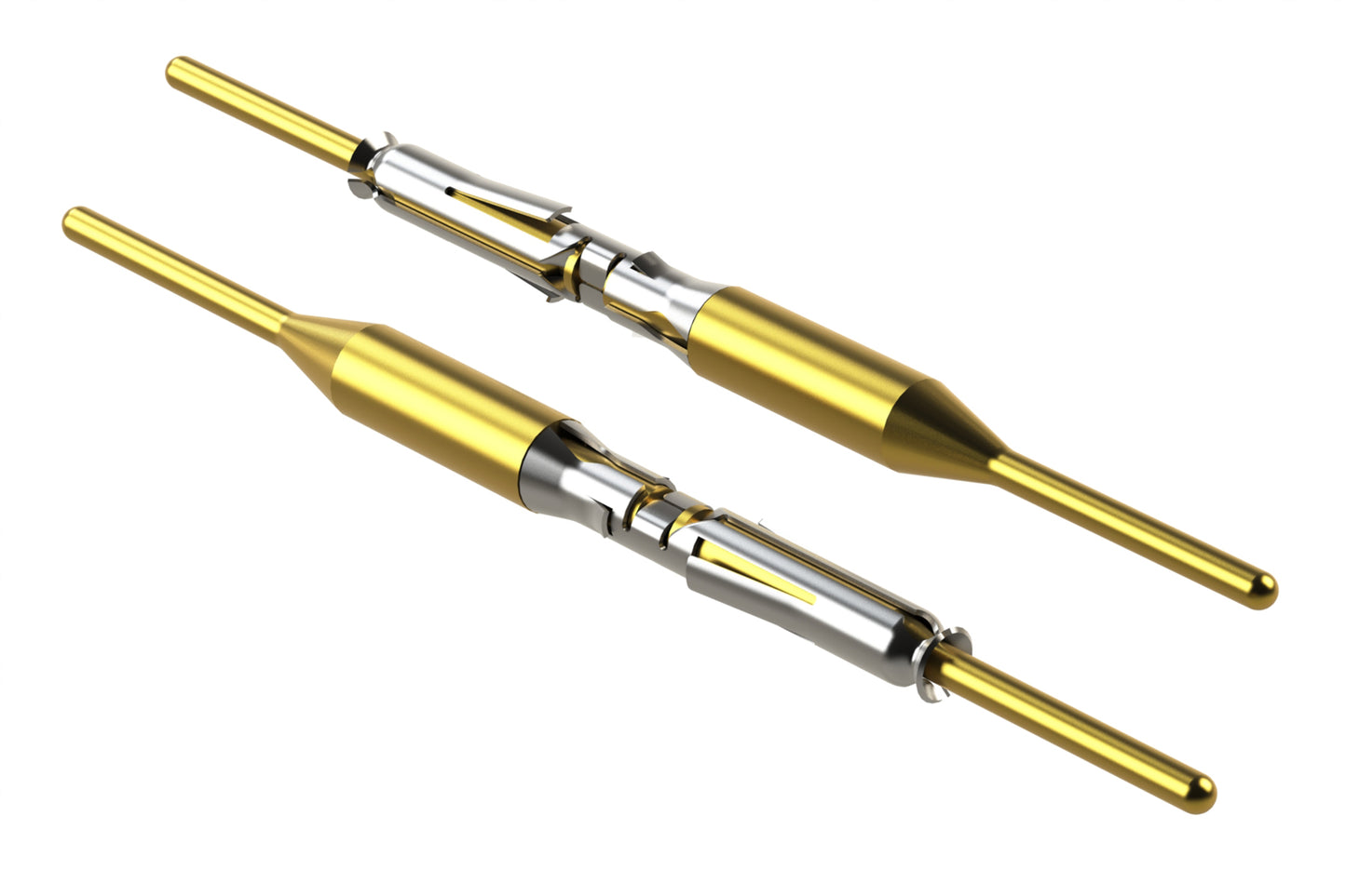 MP20W12E09G10 PCB Contact - Long Version, Gold 10µ"