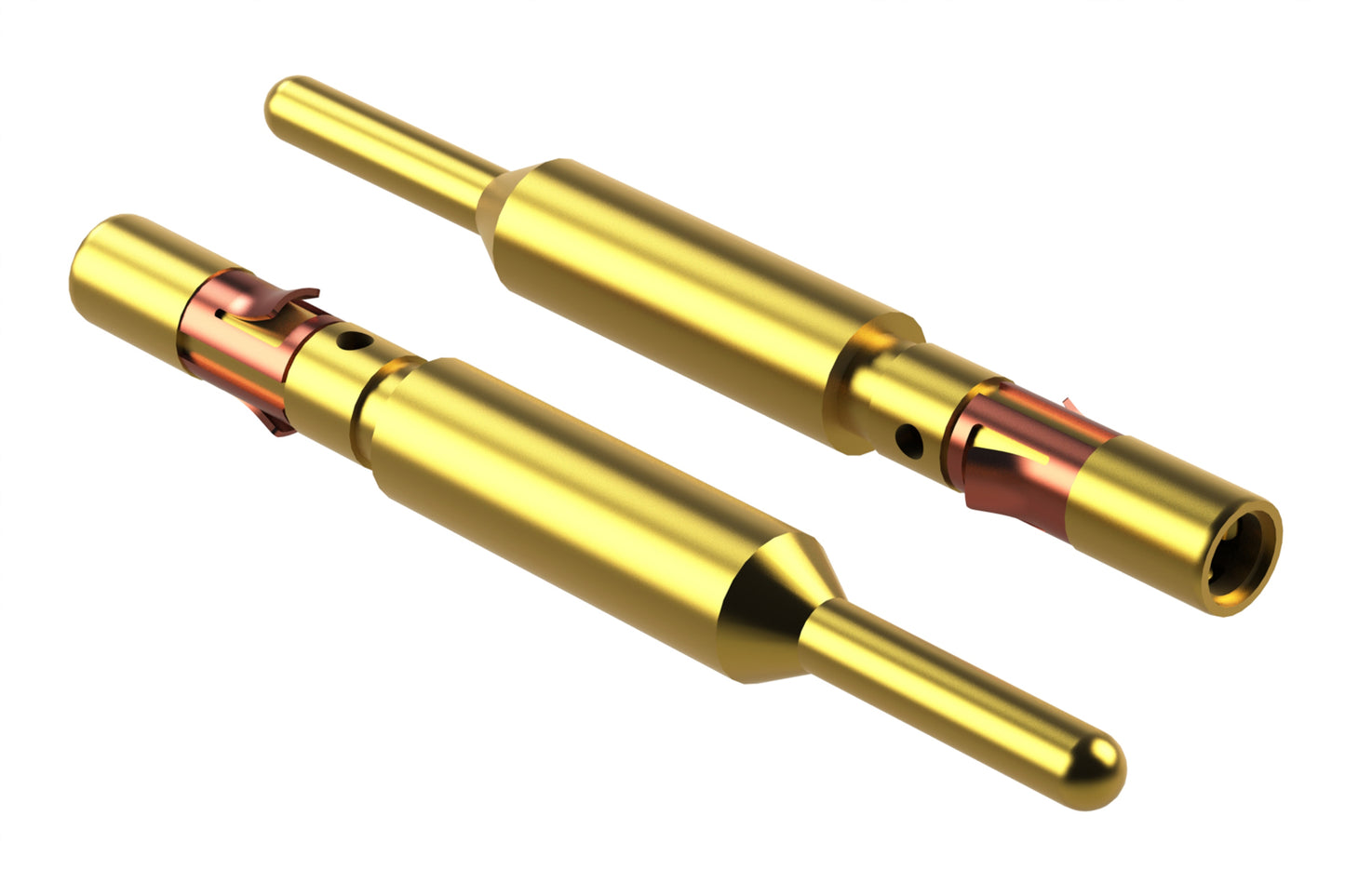 MS16M12E06F PCB Contact - Short Version, Gold Flash