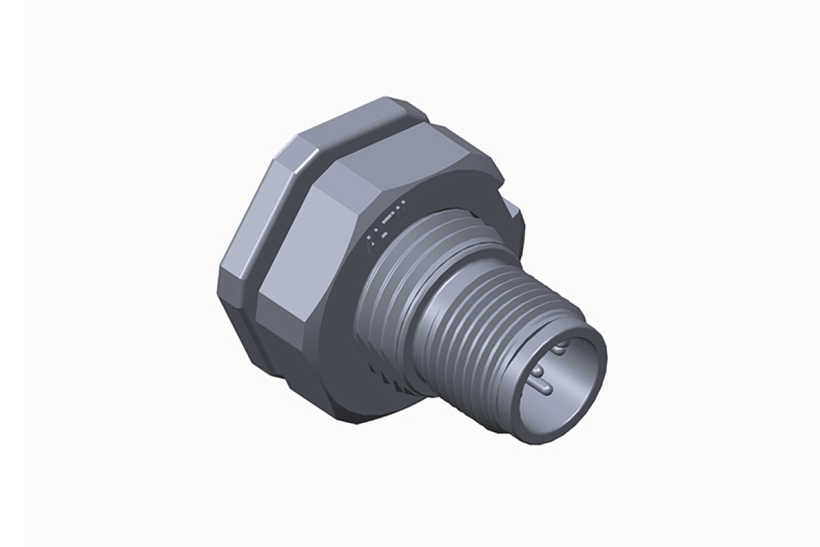 MSAP-04PMMP-SF8001 Metric Circular Connector