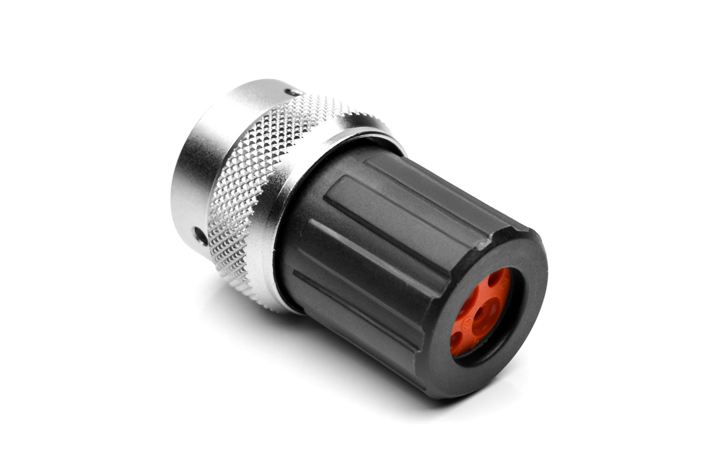 RT06122PNHEC03 4 (2+2) Position Plug, Male, Shell Size 12, Silicone Seal, and End Cap with Individual Wire Sealing