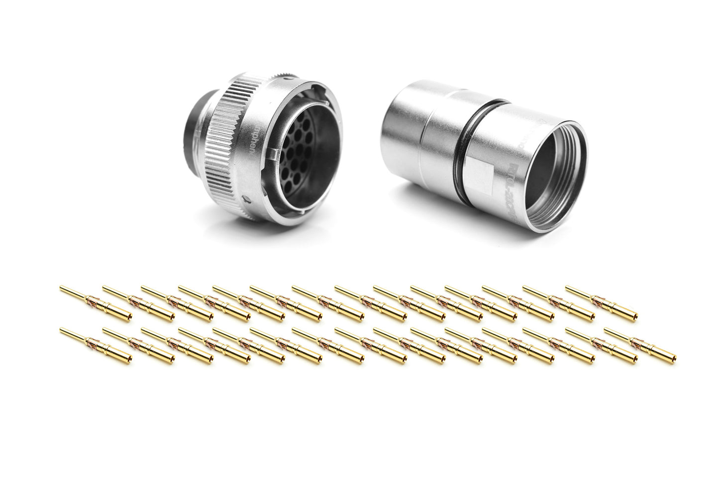 RT062028PNH03SS-K Plug Kit, 28 Position, Male, Shell Size 20, with Silicone Seal, with Machined Contacts, IP69K