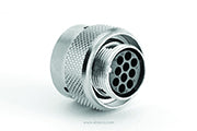 RT0W61210SNH03 Plug, 10 Position, Female, Shell Size 12, with Silicone Seal. Comparable part no. UT0W61210SH