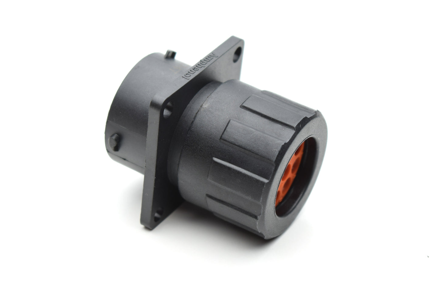 RTS014N12SHEC03 Receptacle, Square Flange, 12 Position, Female, Shell Size 14, with Silicone Seal and End Cap with Individual Wire Sealing. Comparable part no. UTS0GN1412S