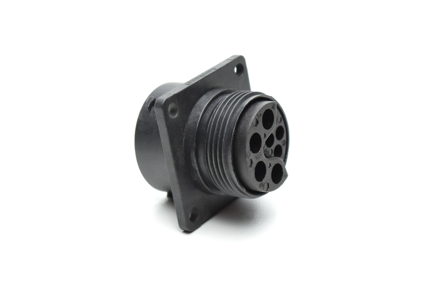 RTS016N09S03 Receptacle, Square Flange, 9 (4+5) Position, Female, Shell Size 16, Silicone Seal