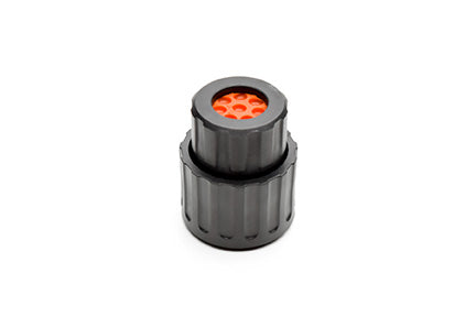 RTS6BS12N8SHEC03 Plug, 8 Position, Female, Shell Size 12, Silicone Seal, and End Cap with Individual Wire Sealing. Comparable part no. UTS6GN128S