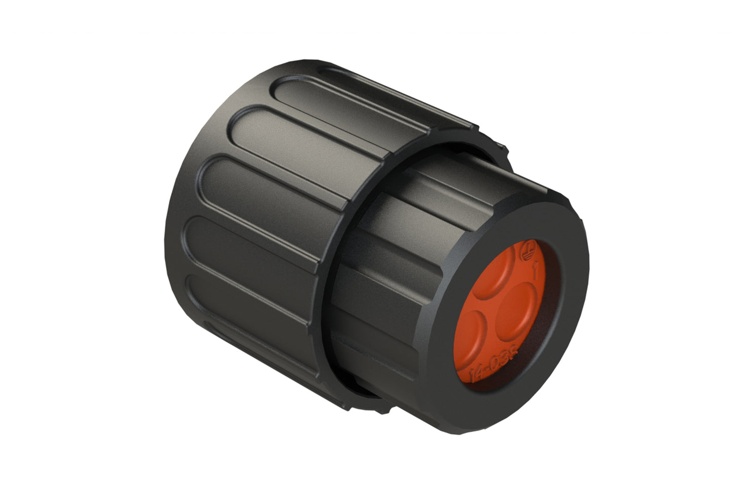 RTS6BS14N3SHEC03 Plug, 3 Position, Female, Shell Size 14, Silicone Seal, and End Cap with Individual Wire Sealing. Comparable part no. UTS6GN142G1S