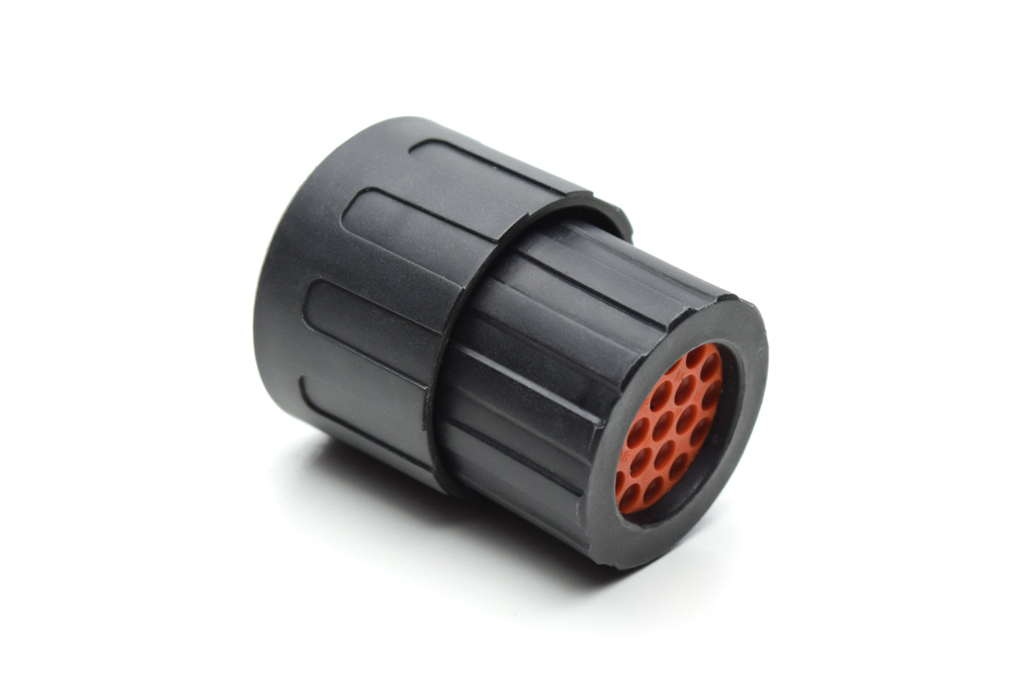 RTS6BS16N19PHEC03 Plug, 19 Position, Male, Shell Size 16, Silicone Seal, and End Cap with Individual Wire Sealing