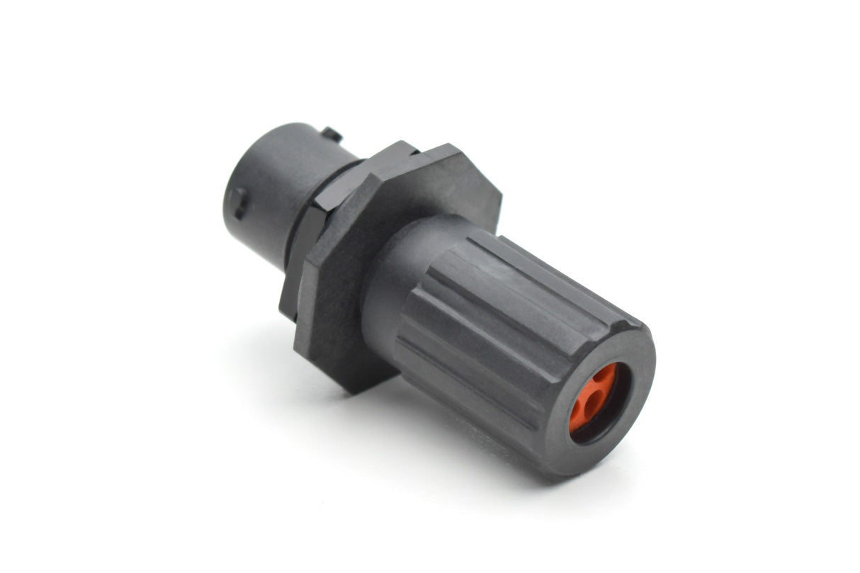 RTS710N4PHEC03 Receptacle, Jam Nut, 4 Position, Male, Shell Size 10, Silicone Seal, and End Cap with Individual Wire Sealing