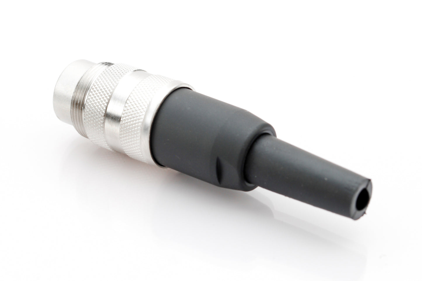 T 3400 001 Male Connectors with internal strain relief and metal locking ring. Screw locking according to IEC 61076-2-106. Contacts included.