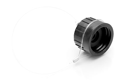 T 6482 001 Protective cover for male receptacle, with nylon cord