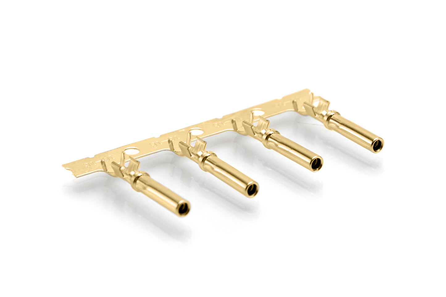 AT62-14-0144 Stamped & Formed, Gold Plated, Female Contact, Size 16, 14-16AWG, 4000 pcs. Reel. 1062-14-0144