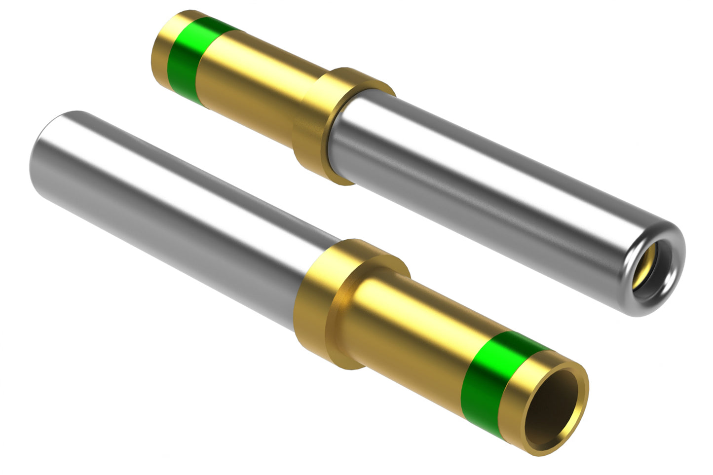 AT62-209-1631 Solid Machined, Gold Plated, Female Contact, Size 16, 14AWG. 0462-209-1631