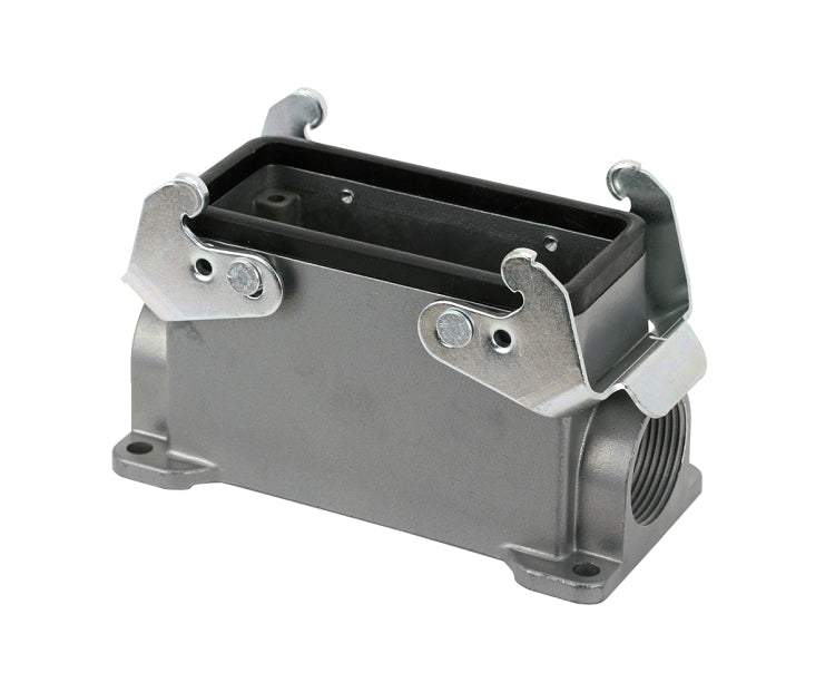 C146 10F016 500 1 Single side entry housing with low profile.