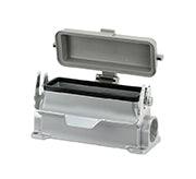 C146 10N024 606 1 Double side entry housing with low profile and thermoplastic spring cover. Comparable Part No. 19300241296