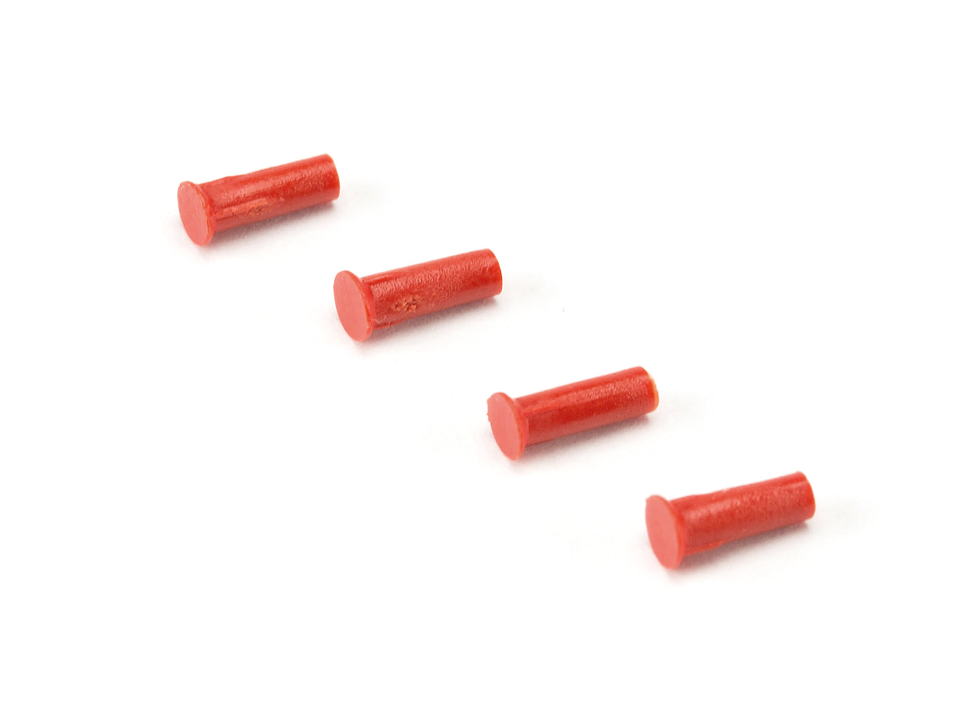 N 17 017 0001 Brass plug for 6+ PE, Red