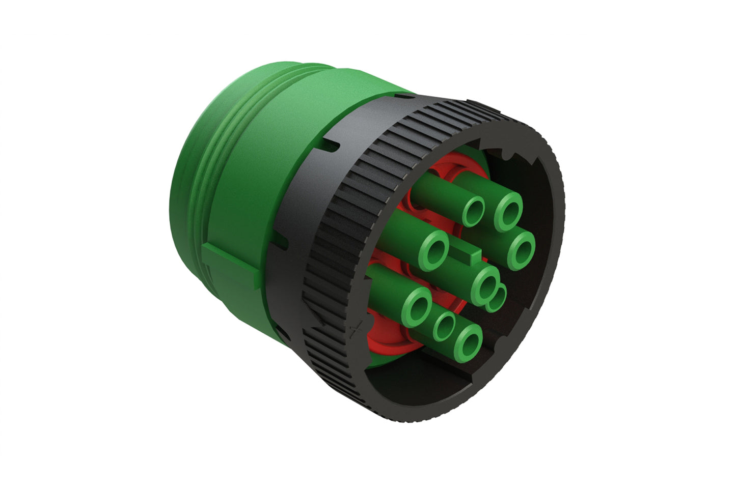 28-54800-NS80-GBCR 9 Position Plug J1939-13 Type 2 with black ring