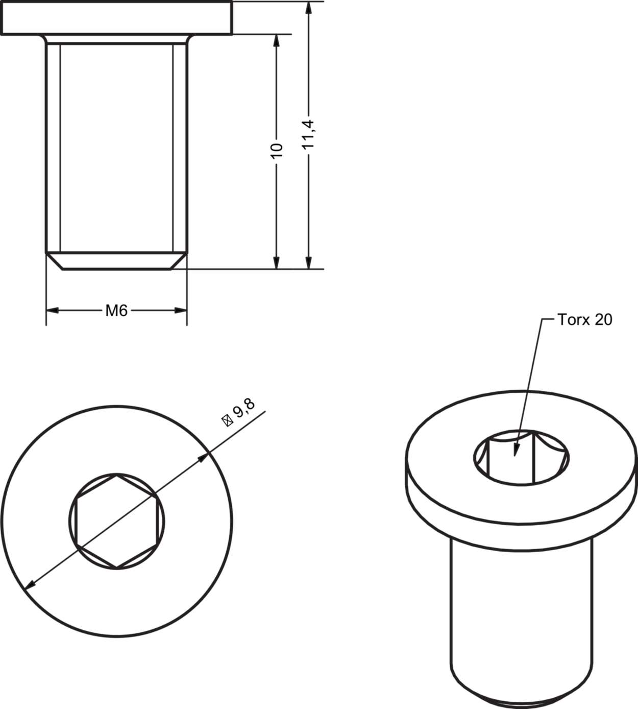 Cabinet|Accessories|Connecting element|Bolts