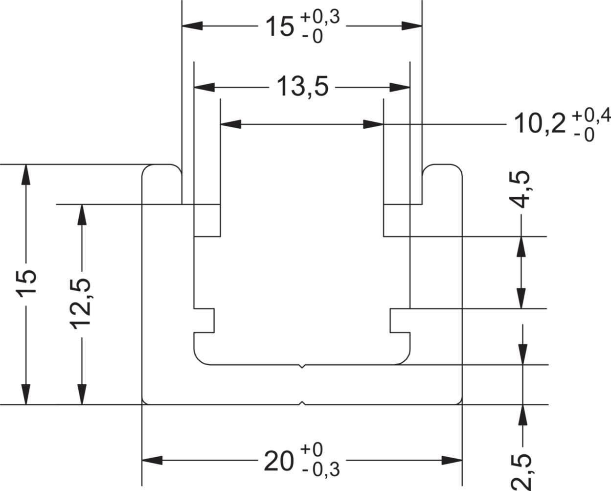 Cabinet|Accessories|RG rail|RG020