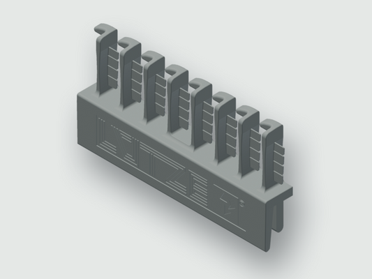 Cabinet|Accessories|Plastic parts|Comb cover