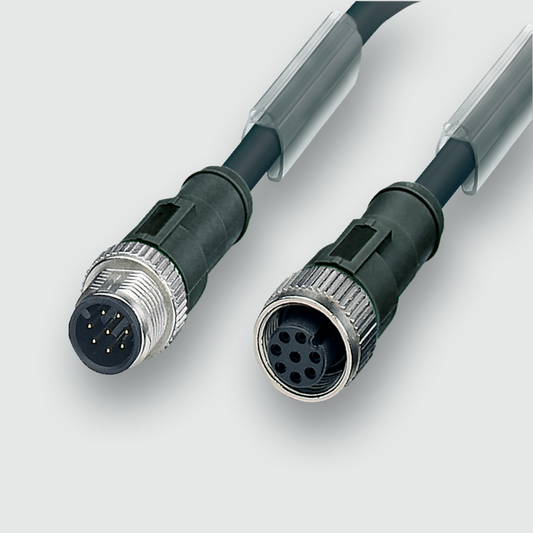 Actuator Sensor cable assembly|Actuator Sensor cable extrusion|M 12 Connection cable|M 12 Connection cable