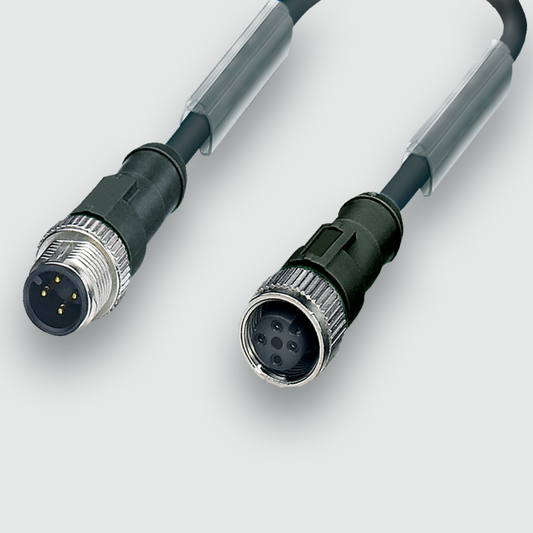 Actuator Sensor cable assembly|Actuator Sensor cable extrusion|M 12 Connection cable|M 12 Connection cable