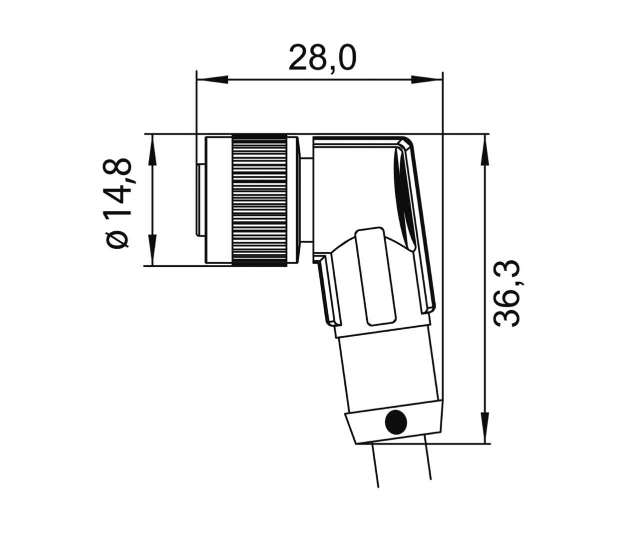 Actuator Sensor cable assembly|Actuator Sensor cable extrusion|M 12 Connection cable|M 12 Connection cable
