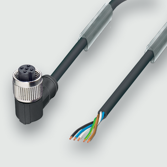 Actuator Sensor cable assembly|Actuator Sensor cable extrusion|M 12 Connection cable|M 12 Connection cable