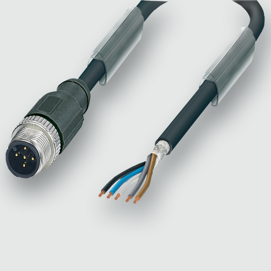 Actuator Sensor cable assembly|Actuator Sensor cable extrusion|M 12 Connection cable|M 12 Connection cable