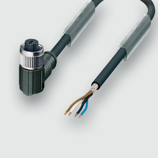 Actuator Sensor cable assembly|Actuator Sensor cable extrusion|M 12 Connection cable|M 12 Connection cable