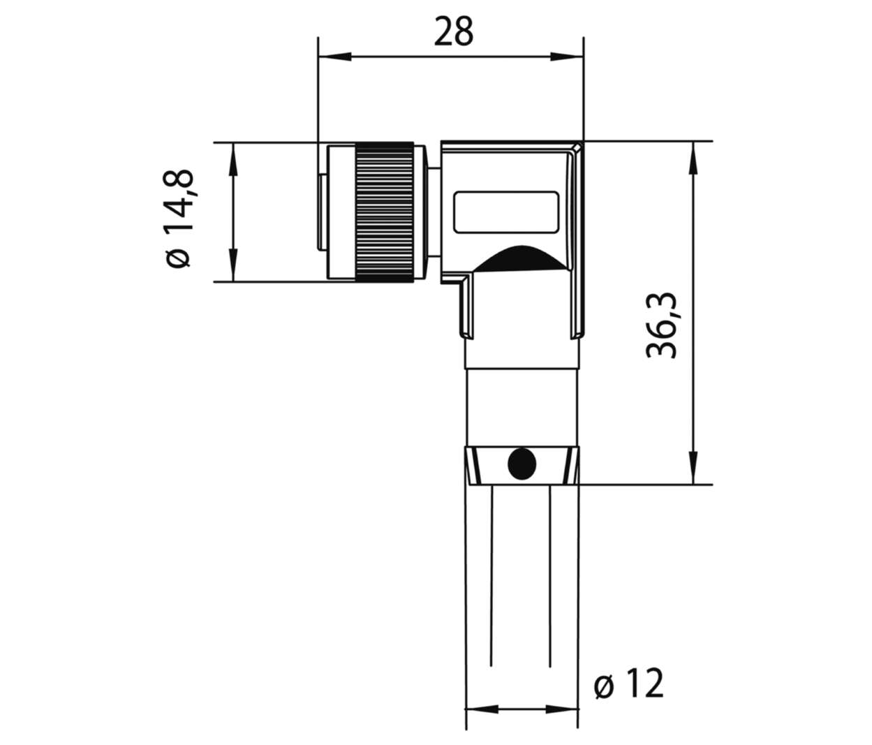 Actuator Sensor cable assembly|Actuator Sensor cable extrusion|M 12 Connection cable|M 12 Connection cable