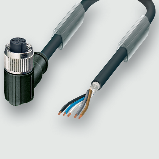 Actuator Sensor cable assembly|Actuator Sensor cable extrusion|M 12 Connection cable|M 12 Connection cable