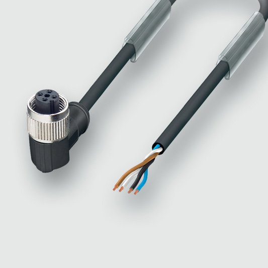 Actuator Sensor cable assembly|Actuator Sensor cable extrusion|M 12 Connection cable|M 12 Connection cable