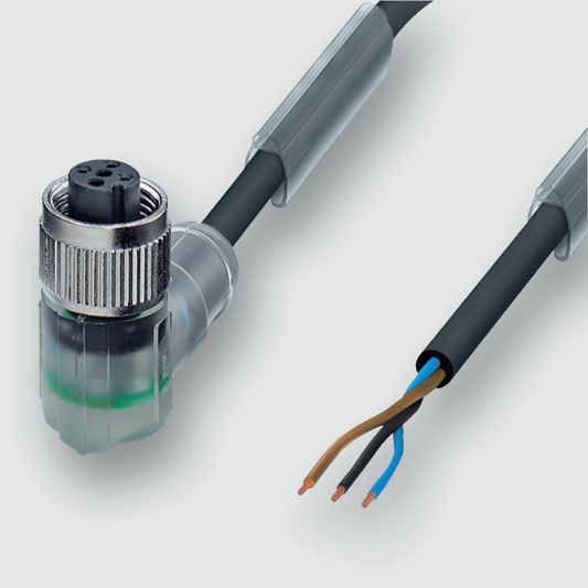 Actuator Sensor cable assembly|Actuator Sensor cable extrusion|M 12 Connection cable|M 12 Connection cable
