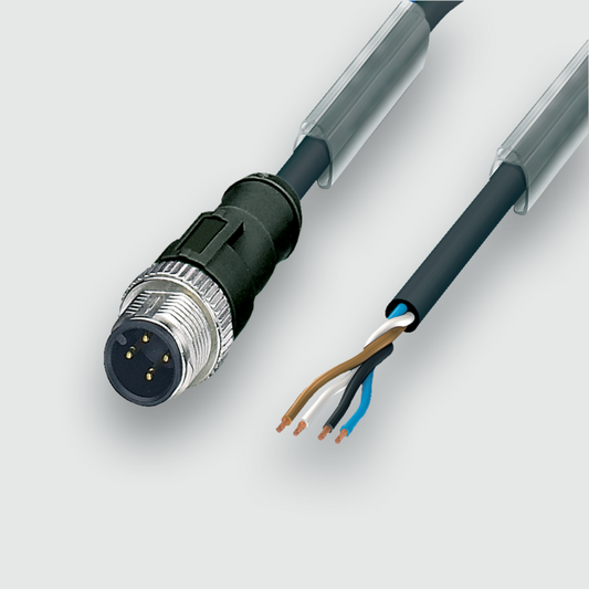 Actuator Sensor cable assembly|Actuator Sensor cable extrusion|M 12 Connection cable|M 12 Connection cable