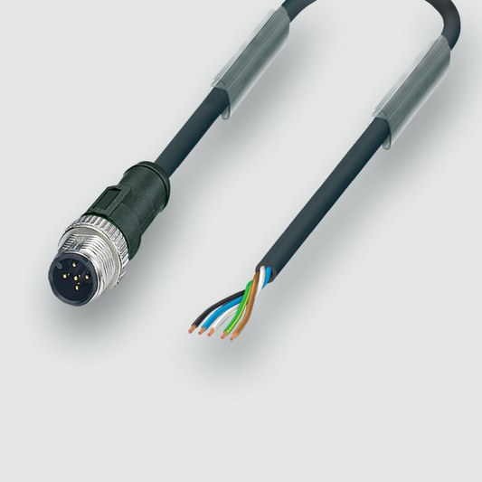 Actuator Sensor cable assembly|Actuator Sensor cable extrusion|M 12 Connection cable|M 12 Connection cable